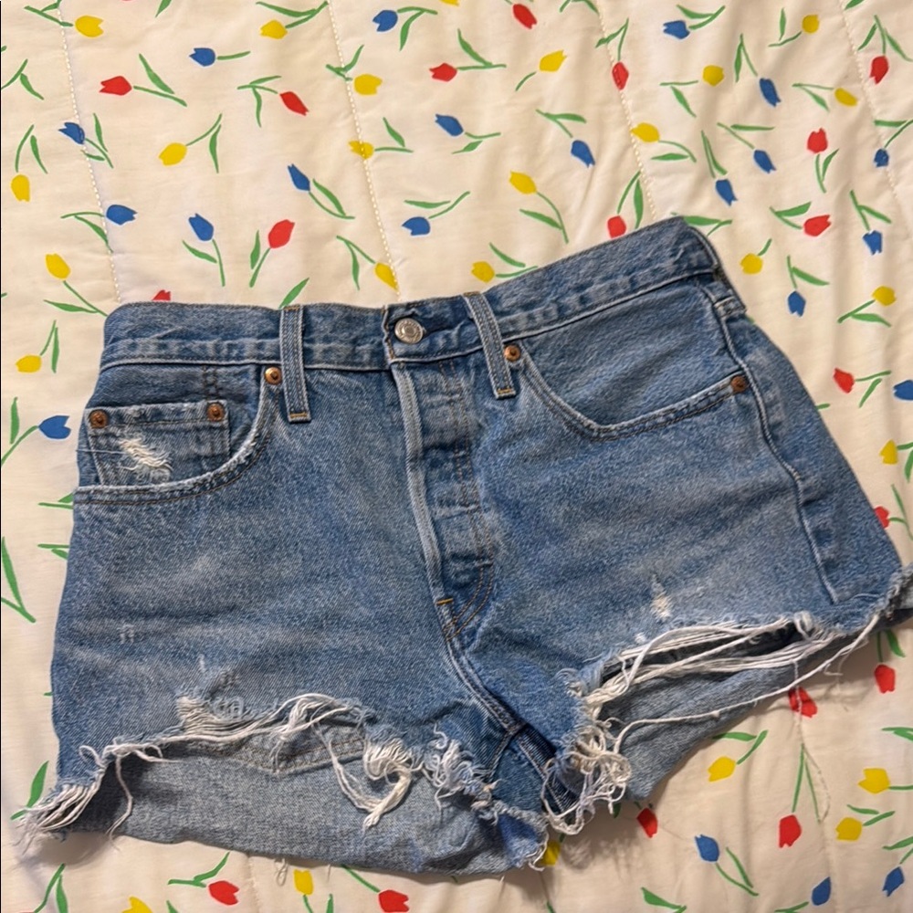 Denim Blue Women's Shorts